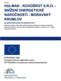 HULMANN-kovošrot s.r.o. snížení energetické náročnosti Moravský Krumlov